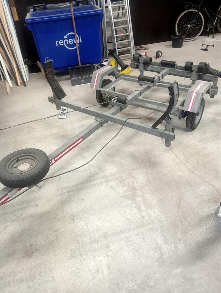 Te koop boottrailer, Ophalen, Minder dan 6 meter