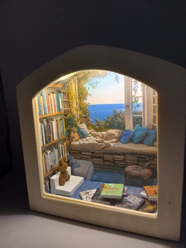 diorama - kijkkast, Hout, Meerkleurig, Overige stijlen, Nieuw