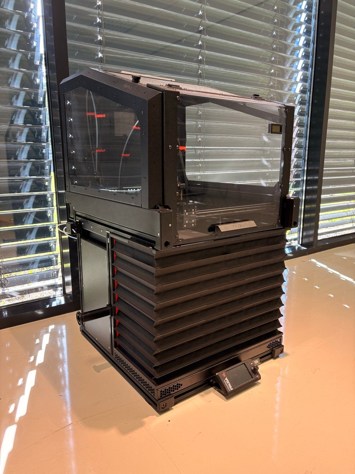 Prusa Original XL 3D-printer dual nozzle met Enclosure, Computers en Software, Ophalen, Ingebouwde Wi-Fi, Zo goed als nieuw, Filament