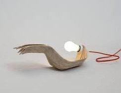 Lamp LOODEN van ELOMAX, Beige, E27 (groot), Ophalen of Verzenden, Sfeerlamp