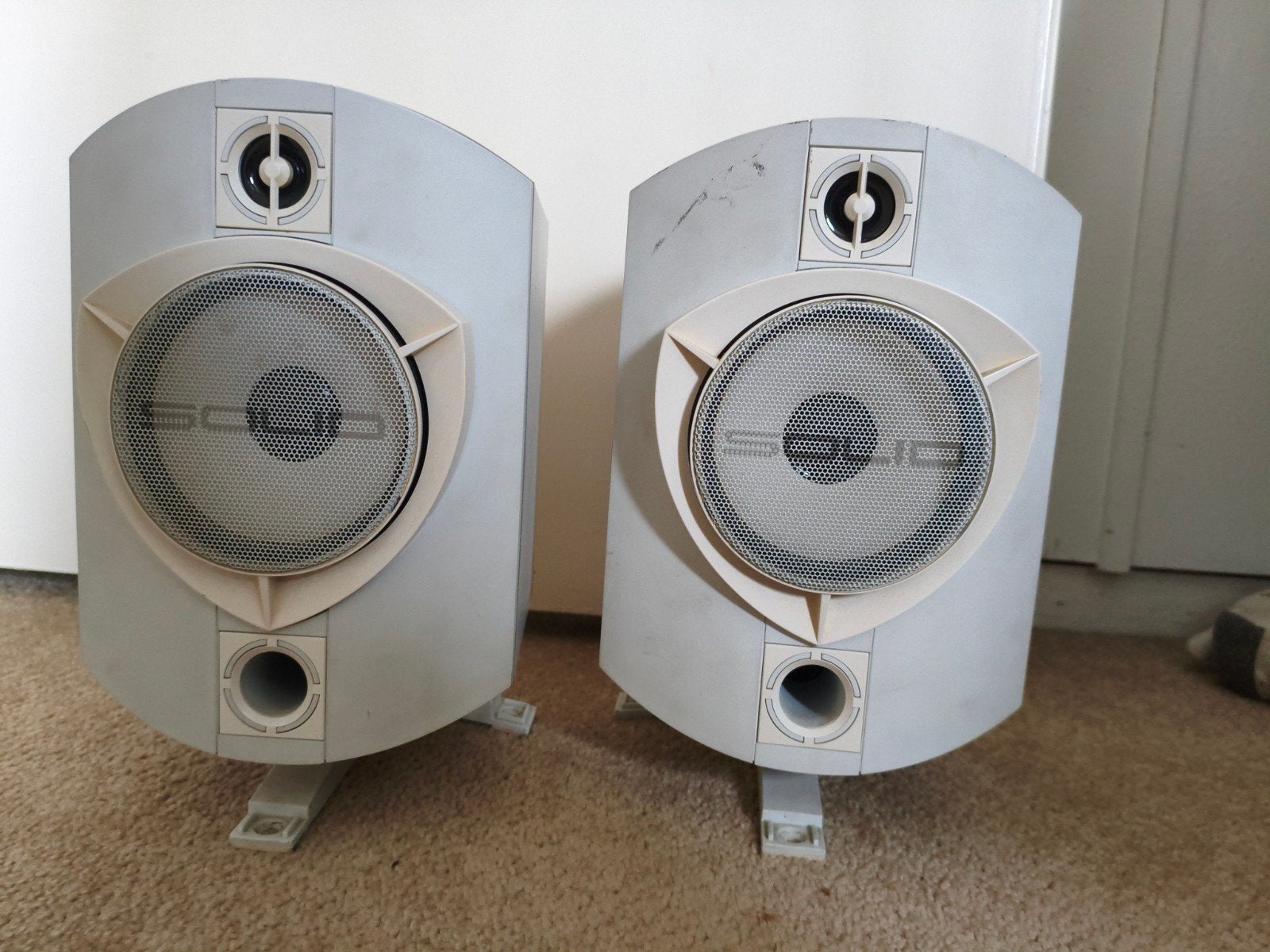 B&W Rock Solid Sounds 150 watt monitor speakers, Studiomonitor, Gebruikt, 120 tot 150 watt, Ophalen of Verzenden