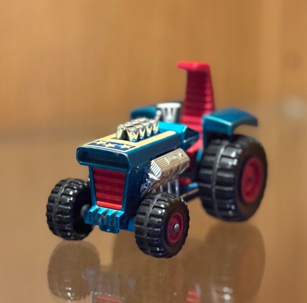 Matchbox Mud Tractor Super kings, Ophalen of Verzenden, Zo goed als nieuw, Hijskraan, Tractor of Landbouw, Matchbox