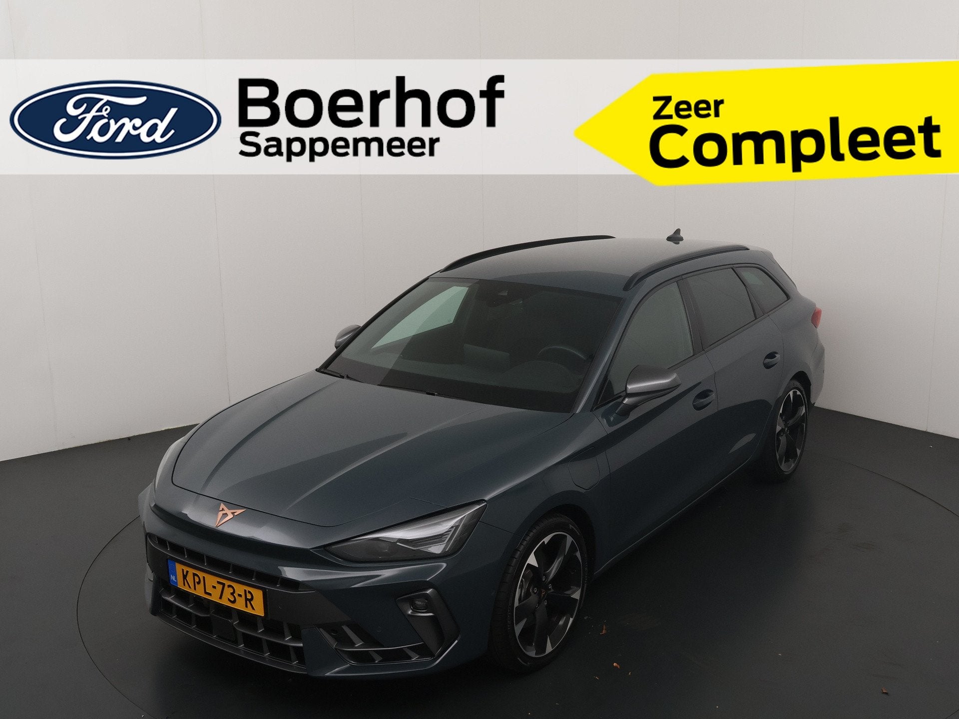 CUPRA Leon Sportstourer 1.5 TSI PHEV 204pk Business | Stoel, Auto's, 12 maanden, 77 km/l, 4 cilinders, Leder en Stof