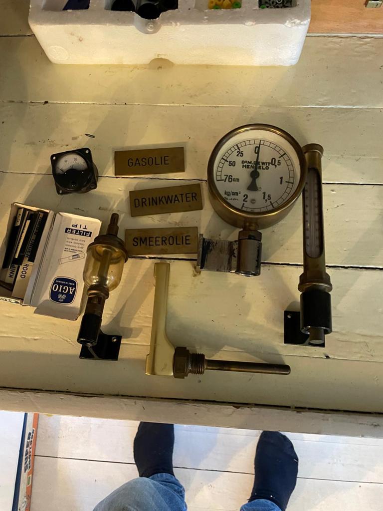 Antieke scheepsinstrumenten en accessoires, Ophalen of Verzenden