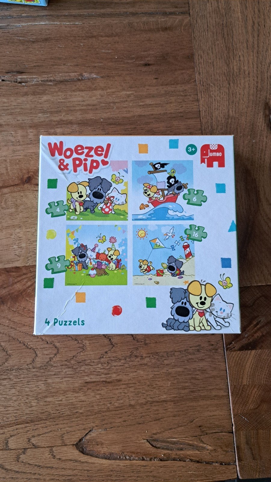 3 puzzels, Ophalen, 10 tot 50 stukjes, Gebruikt, 2 tot 4 jaar
