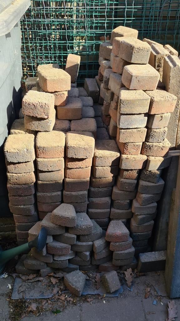 Coppelstones,  klinkers straatstenen terras, Ophalen, Beton, Klinkers