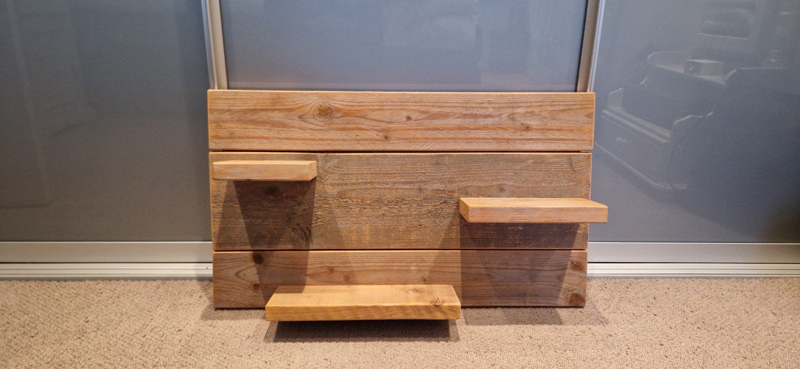 Wanddecoratie steigerhout.  Nieuw., Ophalen of Verzenden