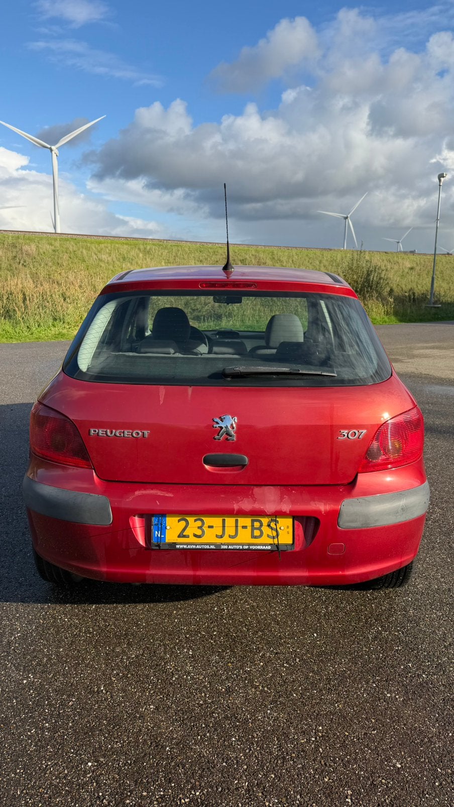 Peugeot 307 1.4 Gentry 5DR 2002 Rood, Voorwielaandrijving, 15 km/l, 4 cilinders, 49 €/maand