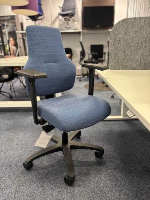 Bureaustoel Score, Ophalen, Blauw, Nieuw, Bureaustoel
