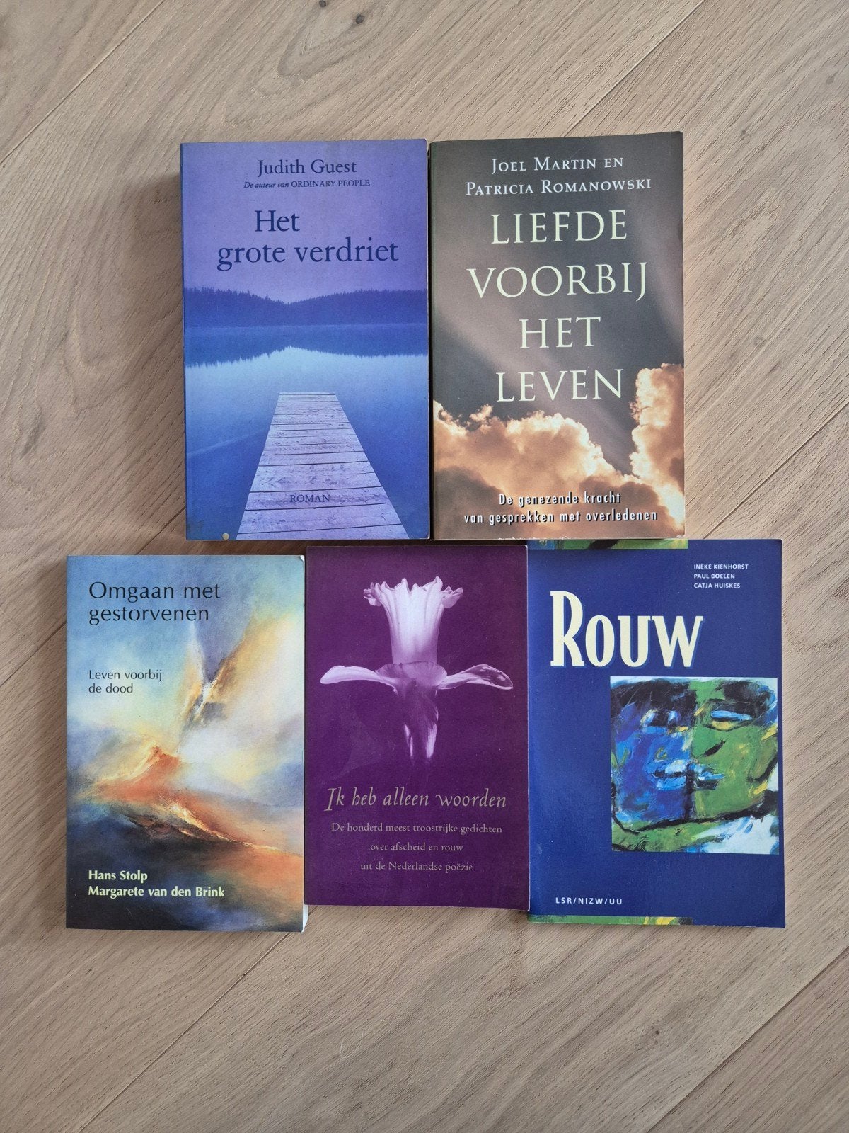 5 boeken over rouwverwerking, Boeken, Ophalen, Zo goed als nieuw, Overige onderwerpen, Achtergrond en Informatie