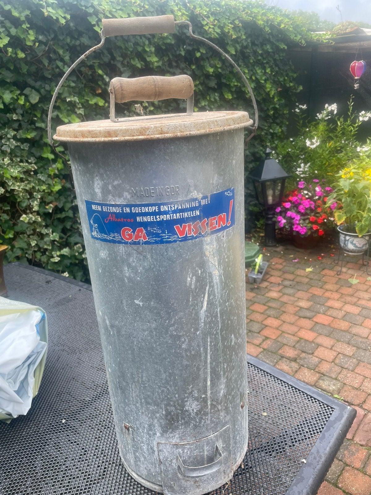 Rookketel voor o.a. paling, Ophalen, Gebruikt, Onbekend