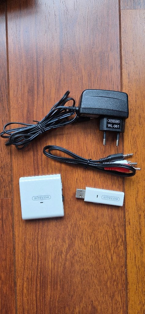 Sitecom Wireless Audio Transmitter, Ophalen of Verzenden, Gebruikt, 10 meter of meer, Overige kabels