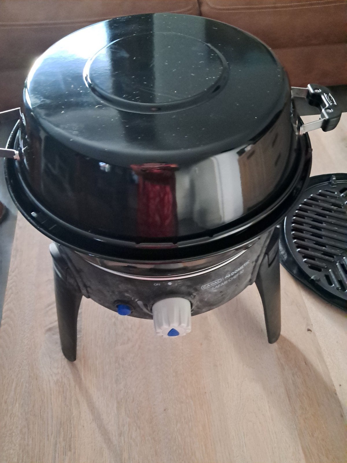 Cadac Gasbarbecue, Ophalen, Gebruikt
