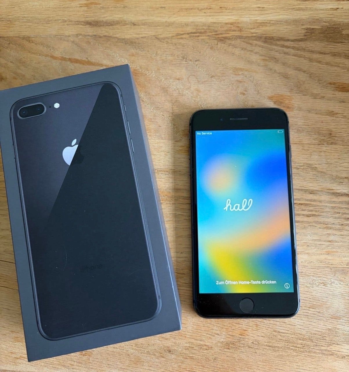 iPhone 8 Plus met gebruikerssporen, Ophalen, Gebruikt, IPhone 8 Plus, Zwart