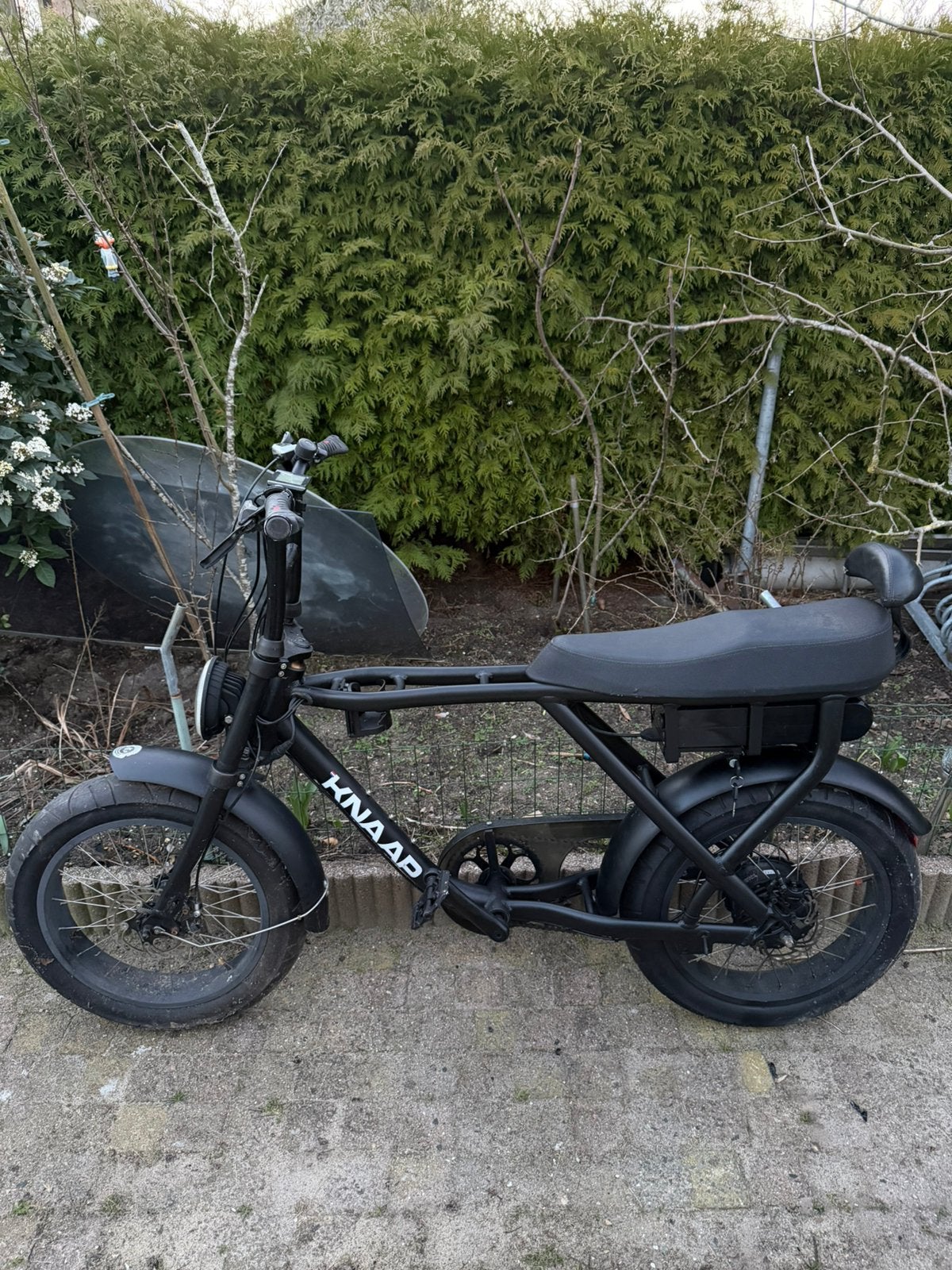 Knaap fatbike met accu lader en slot, Ophalen, Zo goed als nieuw