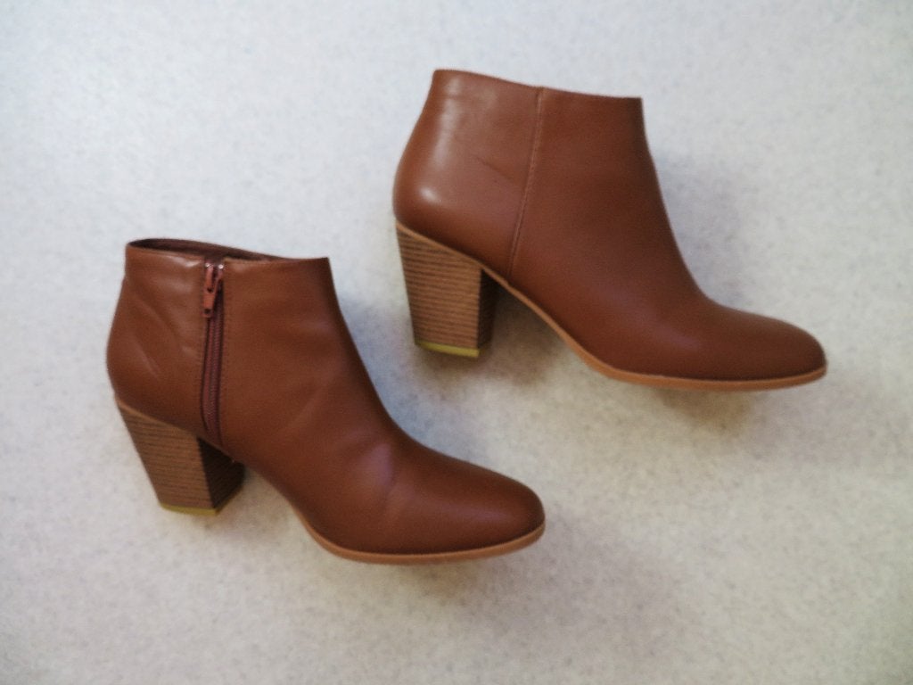 TREND ONE nieuwe laarzen blokhak bruin leer maat 40, Kleding | Dames, Bruin, Lage of Enkellaarzen, Nieuw, Ophalen of Verzenden