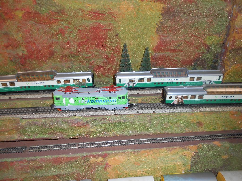 Märklin 26727,  Zweedse digitale WILD LIFE TRAIN,  verlicht, Wisselstroom, Treinset, Analoog, Nieuw