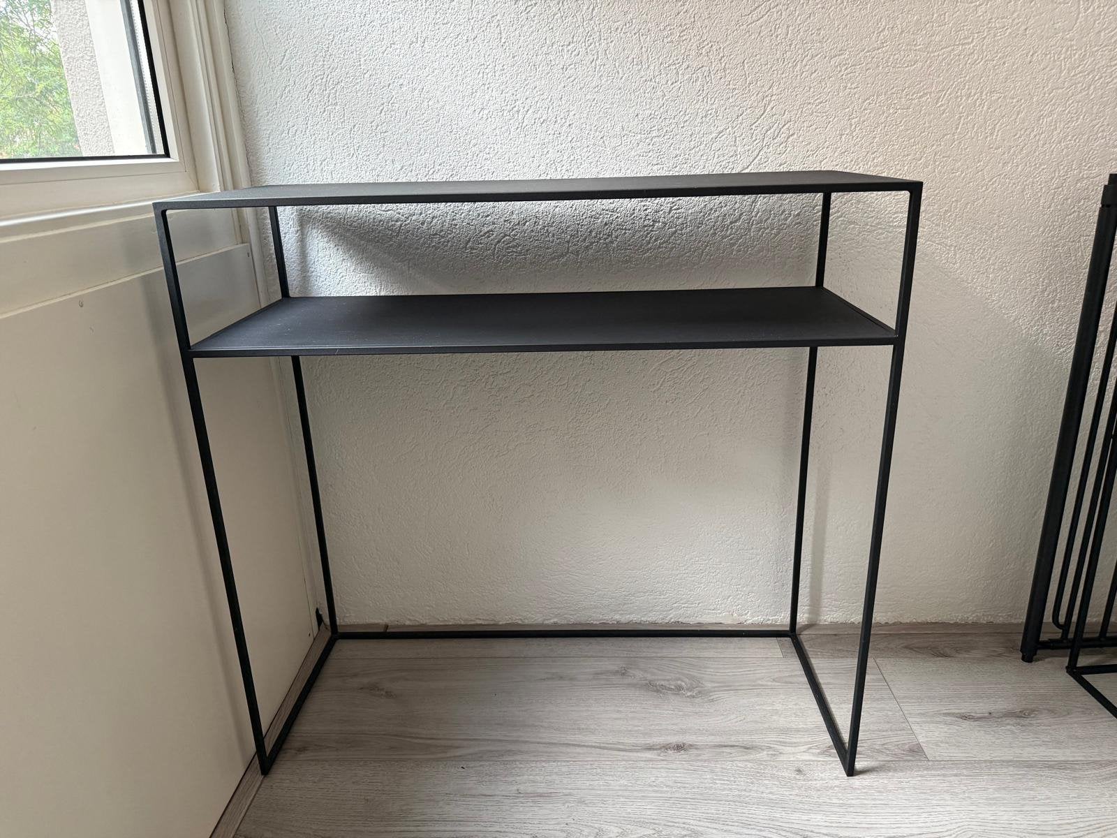 Blomus fera wandtafel - 85x35x80cm, Huis en Inrichting, Ophalen, Zo goed als nieuw, 25 tot 50 cm, Rechthoekig