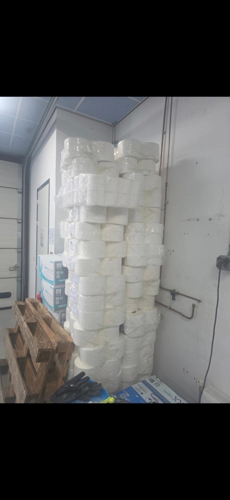 T8 Toiletpapier - 186 rollen, Niet gespecificeerd op product, Haubo Services, Overige typen, Ophalen of Verzenden