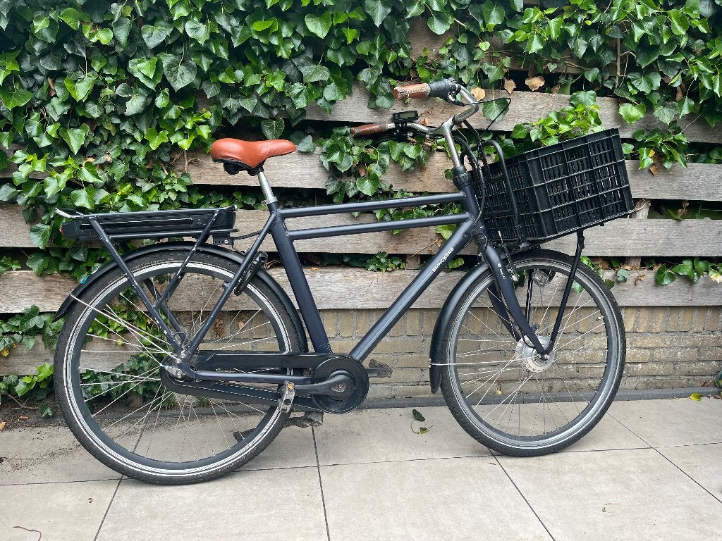 Electrische Brickers F7 Fiets, Fietsen en Brommers, Elektrische fietsen, Gebruikt, 59 cm of meer, 50 km per accu of meer, Ophalen