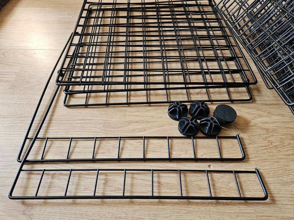 Caviadraadkooi panelen, Ophalen