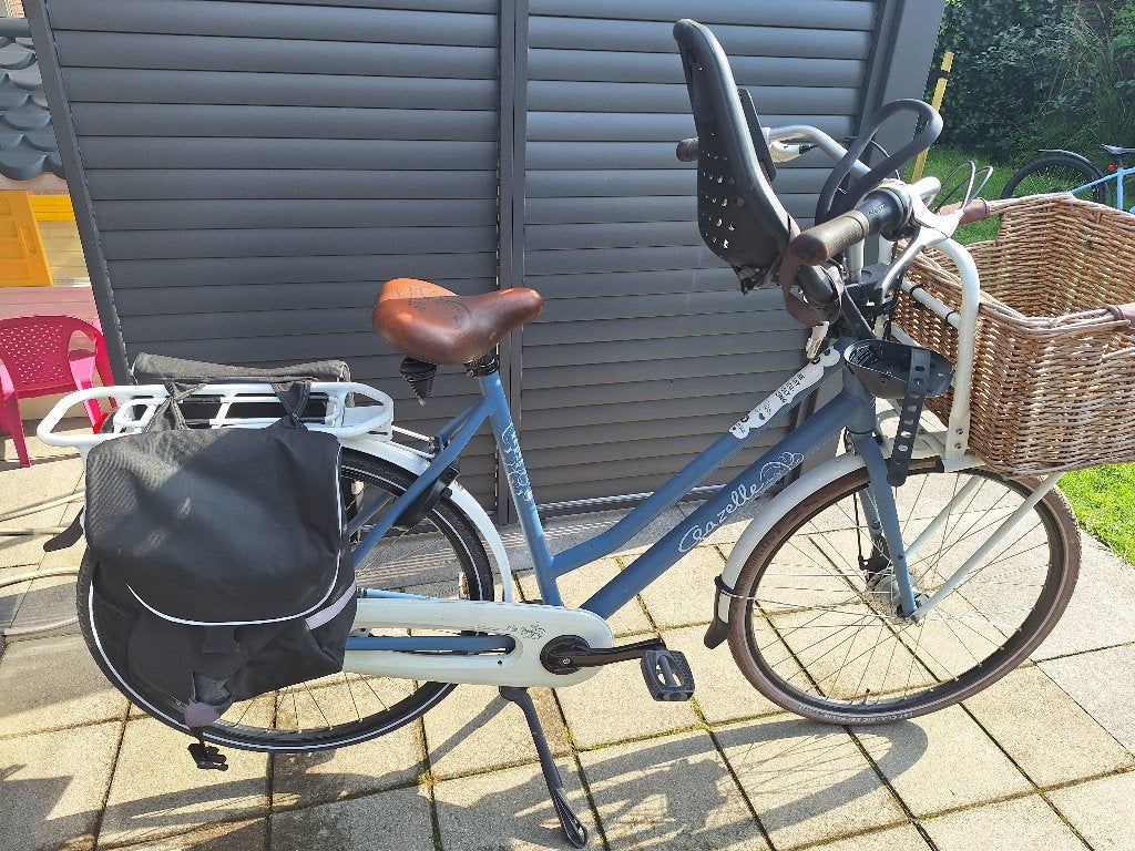 MOEDER FIETS, Fietsen en Brommers, Fietsen | Dames | Damesfietsen, Ophalen, Velgrem, Versnellingen, Zo goed als nieuw