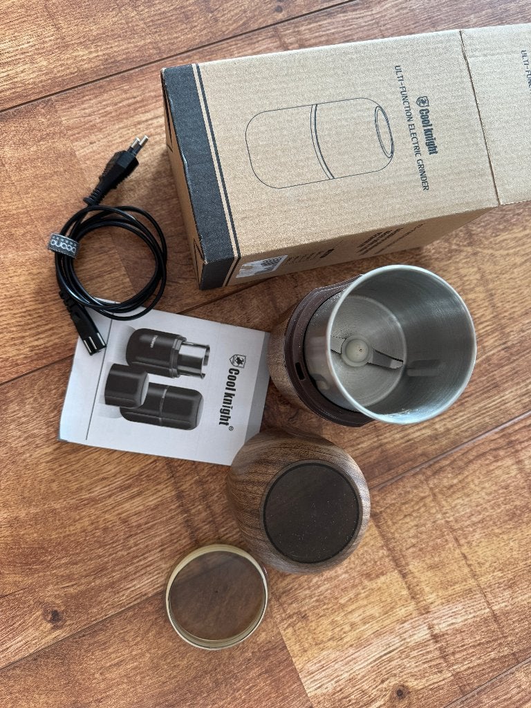 Cool Knight elektrische koffie-/kruidenmolen – met doos, Overige typen, Ophalen, Zo goed als nieuw, Overige merken