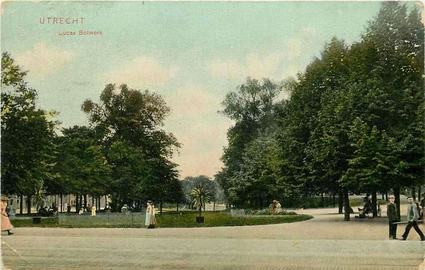300-415-009 Utrecht Lucas Bolwerk, Verzenden, Voor 1920, Utrecht