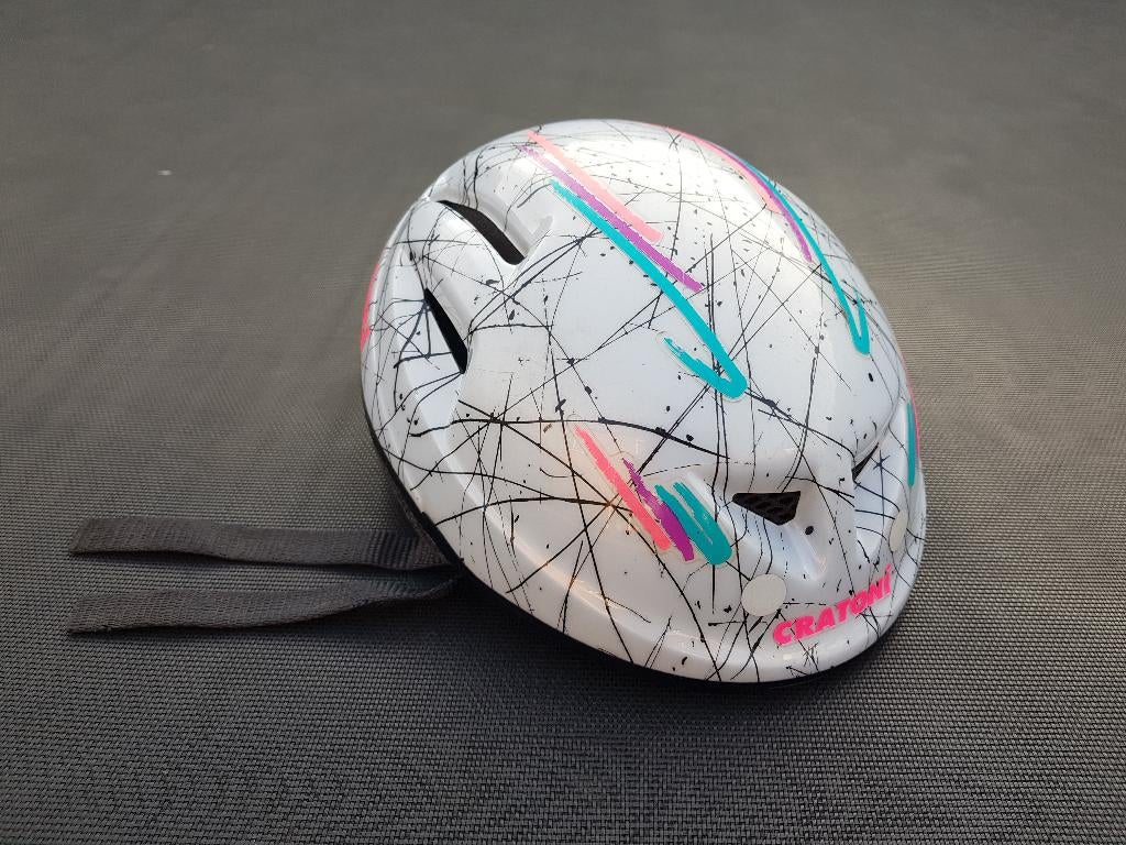 Mooie FIETS HELM - - - fietshelm - ook voor kinderen, Ophalen of Verzenden, Gebruikt, Heer of Dame