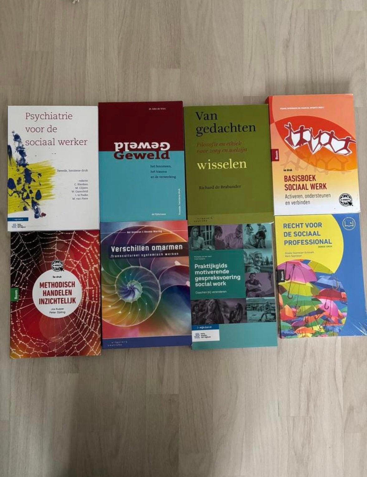 Studie boeken hbo social work leerjaar 1 en 2, Boeken, Ophalen of Verzenden, Alpha, Zo goed als nieuw, HBO