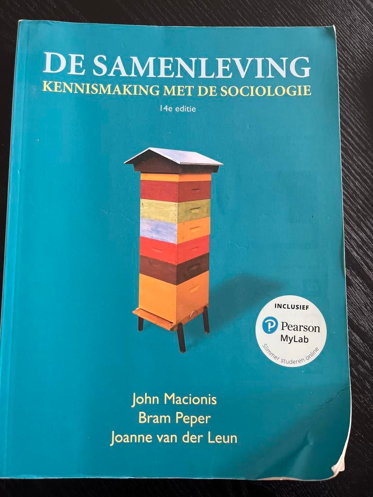 De Samenleving: Kennismaking met de Sociologie - John Macion, Boeken, Ophalen of Verzenden, Gamma, Gelezen, HBO
