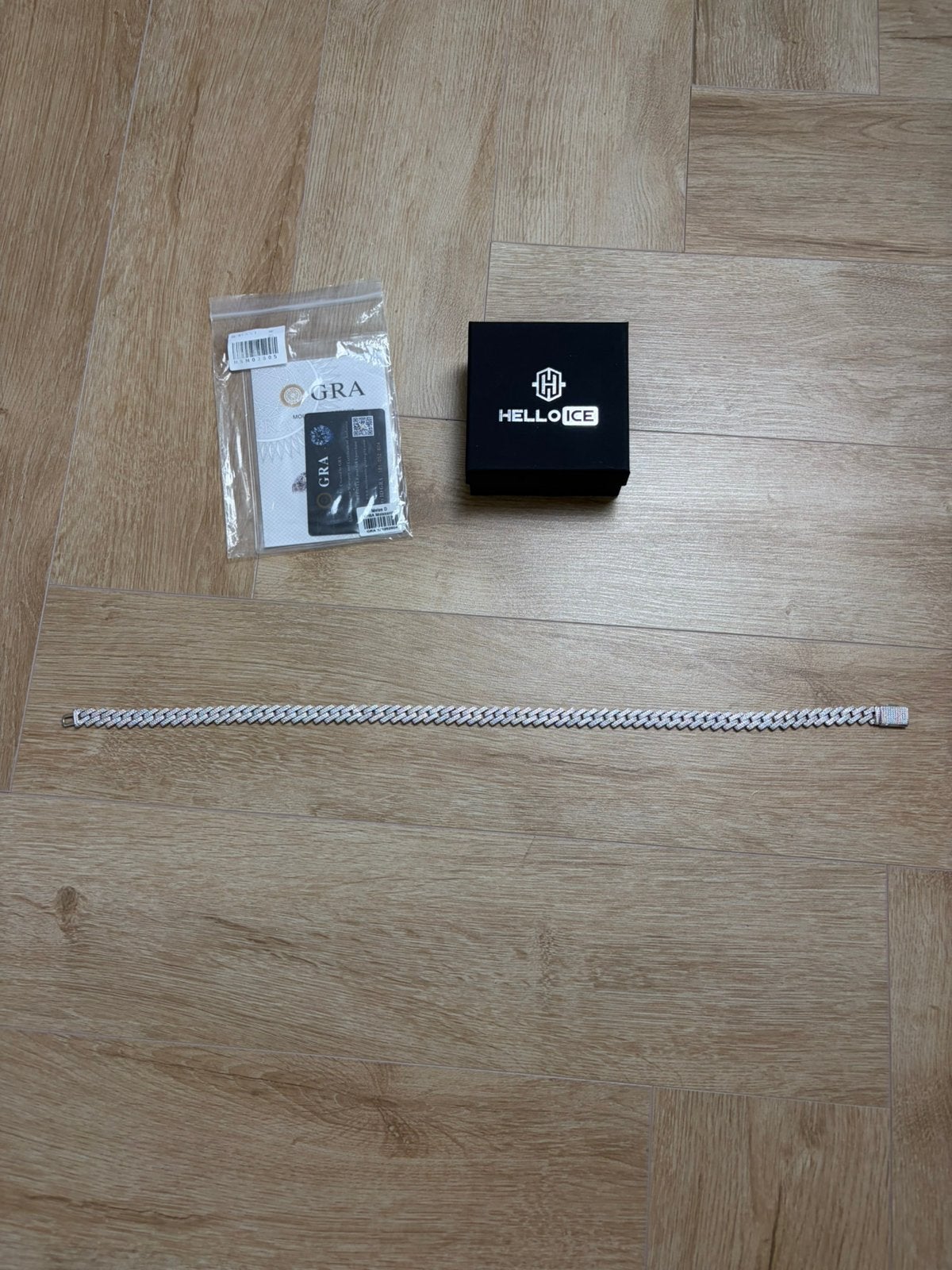 Moissanite Cuban Link Chain 925 Zilver – 12mm / 20 inch NEW, Ophalen of Verzenden, Nieuw, Zilver, Zilver
