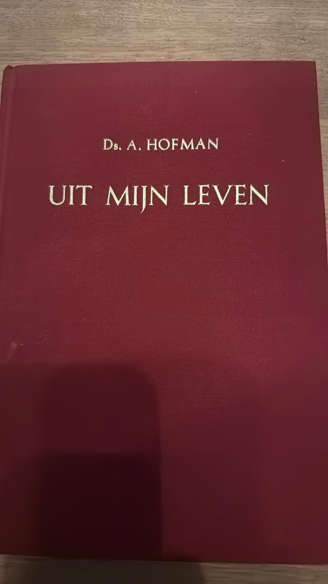 Uit mijn leven, Ophalen of Verzenden, Zo goed als nieuw