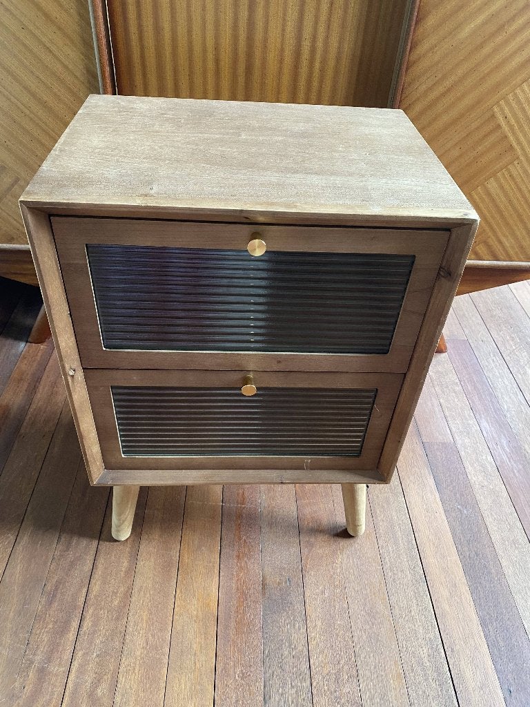 Klein ladenkastje Xenos, Huis en Inrichting, Kasten | Ladekasten, Ophalen, Minder dan 50 cm, Gebruikt, 1 of 2 laden