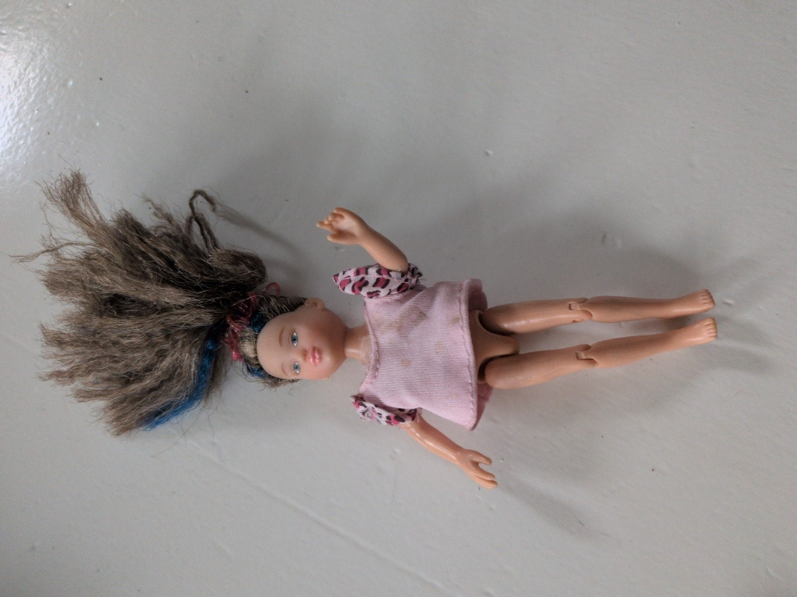 Zapf Creation pop met roze jurkje, Ophalen of Verzenden, Babypop