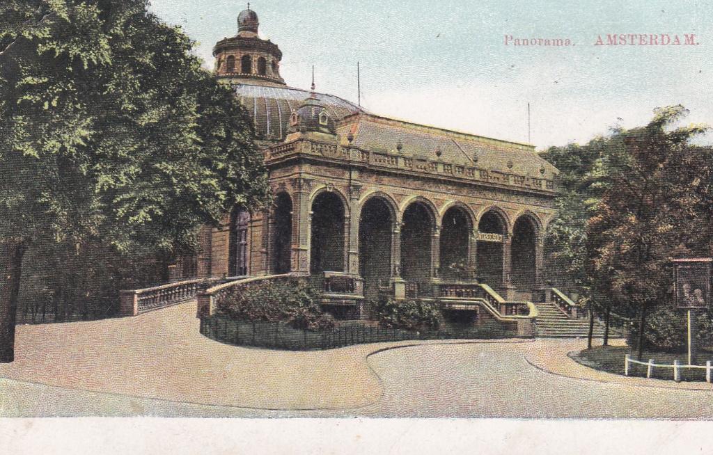 GA1668 Panorama Amsterdam Noord-Holland gelopen 1916, Verzenden, Voor 1920, Gelopen, Gelderland