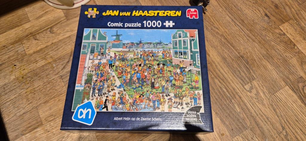 Nieuw: Jan van Haasteren 1000st - Albert Heijn Zaanse Schans, Hobby en Vrije tijd, Denksport en Puzzels, Ophalen of Verzenden