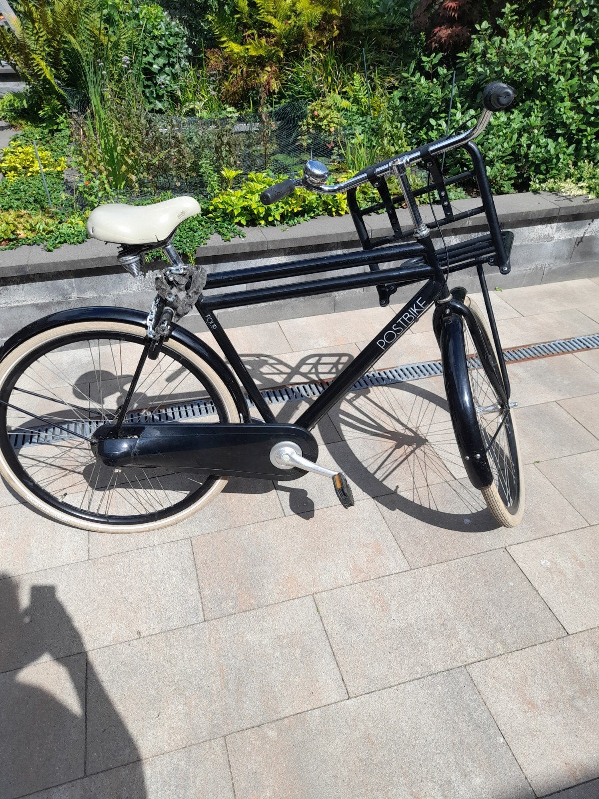 Postbike transportfiets met voordrager, Fietsen en Brommers, Terugtraprem, Versnellingen, Ophalen, Overige merken