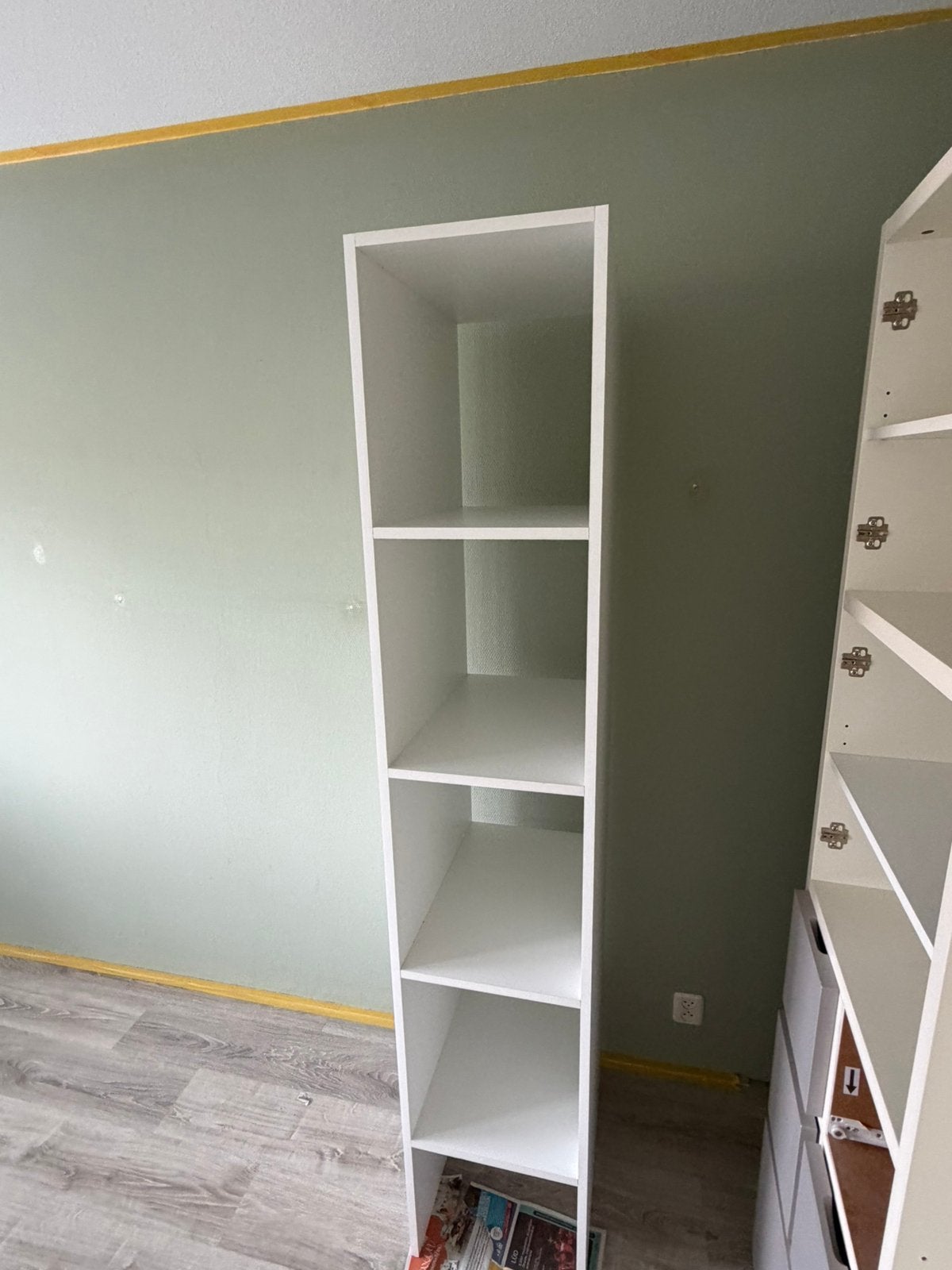 Witte kast, Huis en Inrichting, Ophalen, Zo goed als nieuw, 50 tot 75 cm, 200 cm of meer