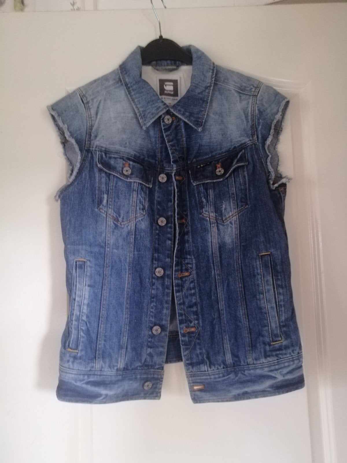 bodywarmer g star raw Maat S 5.00, Kleding | Dames, G-STAR RAW, Maat 36 (S), Gedragen, Verzenden