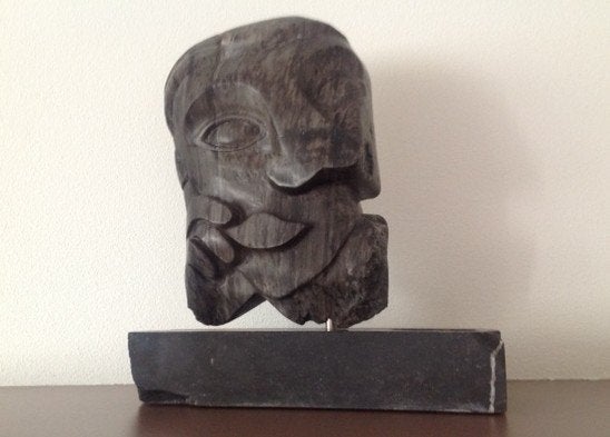 Beeld naar Picasso, vrouwengezicht (Dora Maar), Ophalen, Steen of Keramiek, Beeld, Handgemaakt