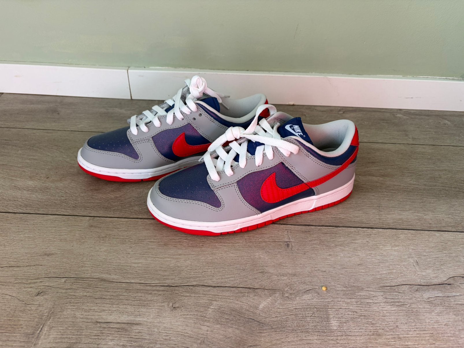 Nike Dunk Low SP Samba, Nieuw, Sneakers of Gympen, Verzenden, Blauw