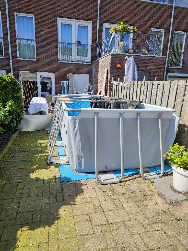 Zwembad te koop, 200 tot 300 cm, Zo goed als nieuw, Rechthoekig, Ophalen