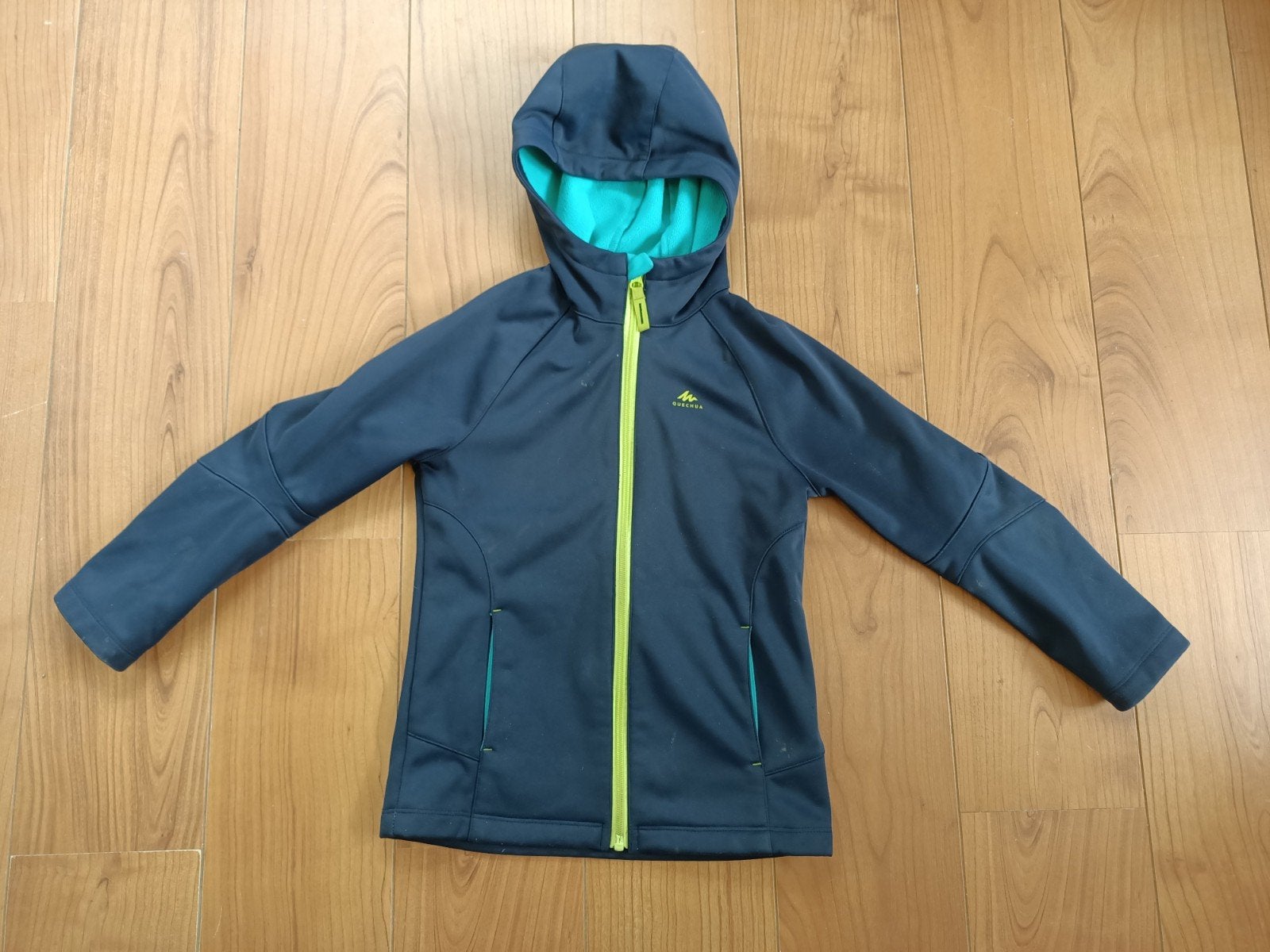 Blauwe Decathlon Quechua Zomerjas Maat 122, Decathlon Quechua, Gebruikt, Jongen of Meisje, Ophalen of Verzenden
