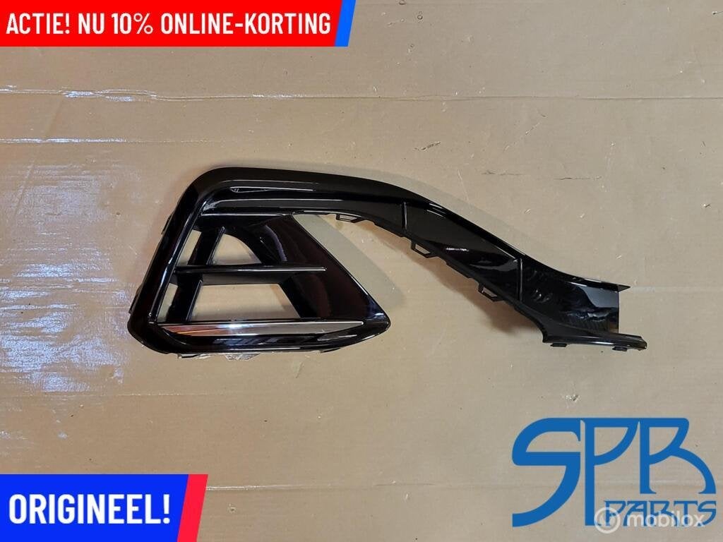 VOORBUMPER ROOSTER RECHTS VW ARTEON FACELIFT R-LINE GRILLE, Gebruikt, VOLKSWAGEN, Volkswagen, Ophalen of Verzenden