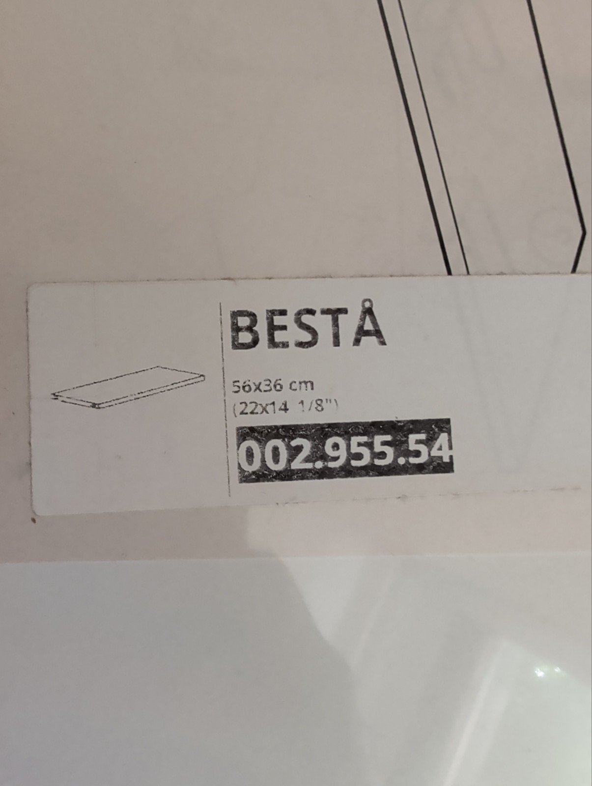 4x IKEA BESTÅ Planken 56x36 cm - Nieuw in verpakking, Ophalen, Nieuw