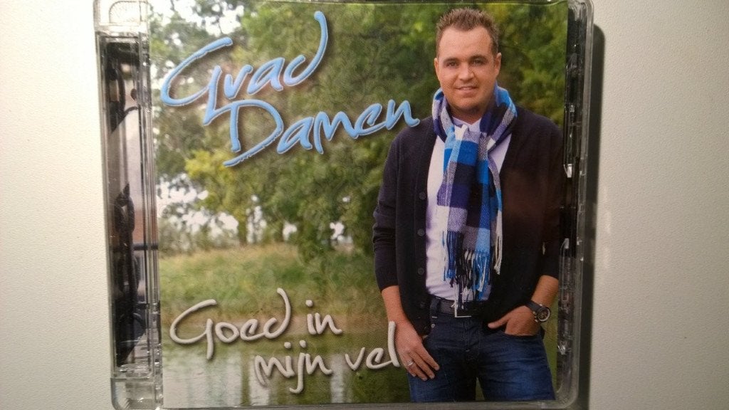 Grad Damen - Goed In Mijn Vel, Ophalen of Verzenden, Zo goed als nieuw, Levenslied of Smartlap, Album