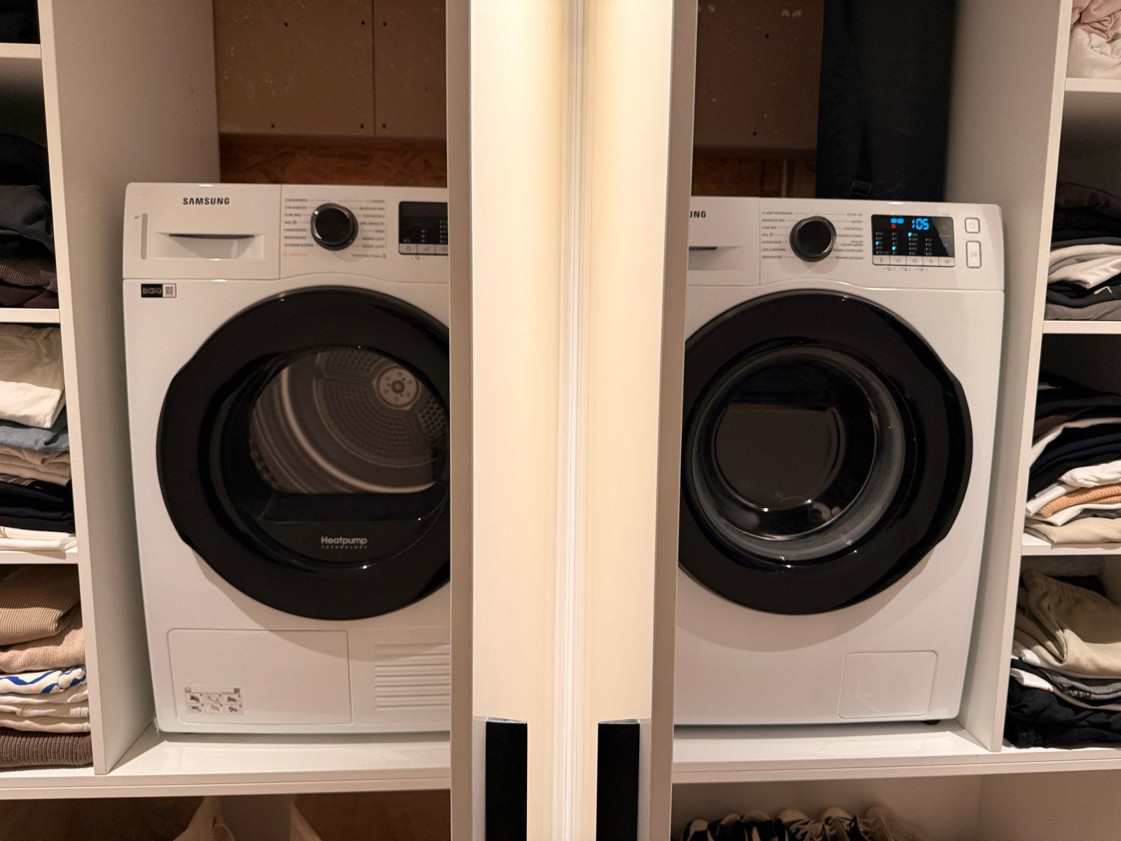 Samsung Wasmachine & Droger 8kg A+++ (aug 2023) ZGAN, Ophalen, 1200 tot 1600 toeren, 8 tot 10 kg, Zo goed als nieuw