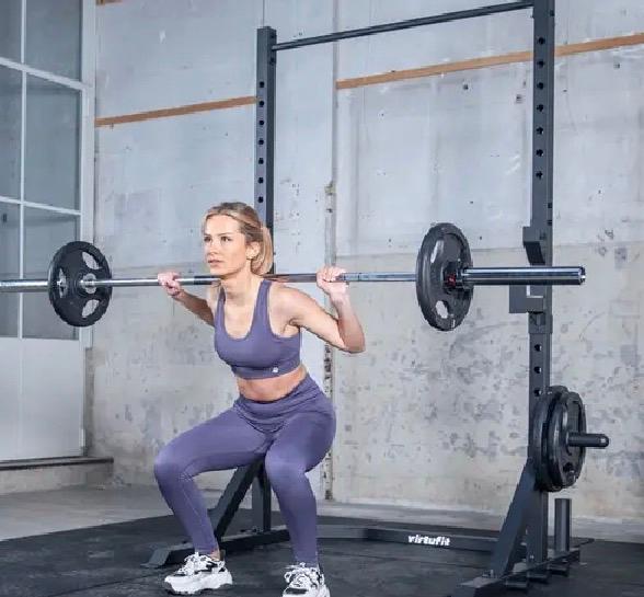 VirtuFit Squatrek Pro met Pull-Up Bar Halterrek, Ophalen of Verzenden, Zo goed als nieuw