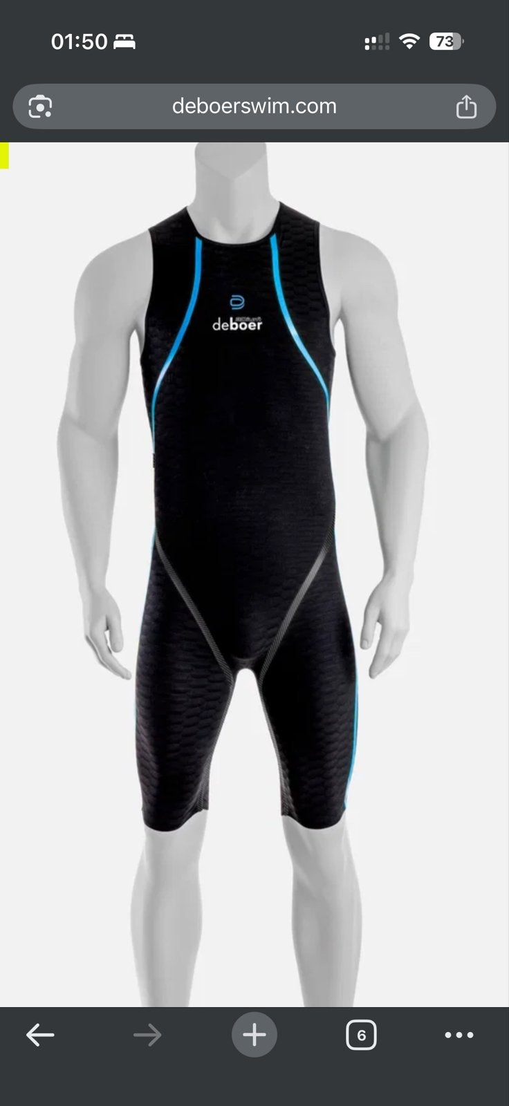 DeBoer Tsunami 4.0 Swimskin - Top Prestatie Zwempak, Ophalen of Verzenden, Nieuw, Dame of Heer, Wetsuit